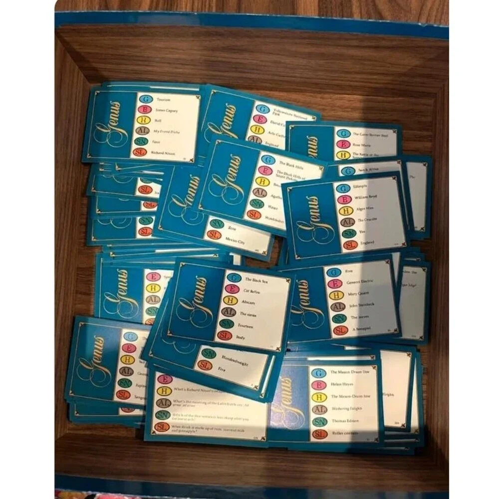 Vintage Trivial Pursuit Card Bundle